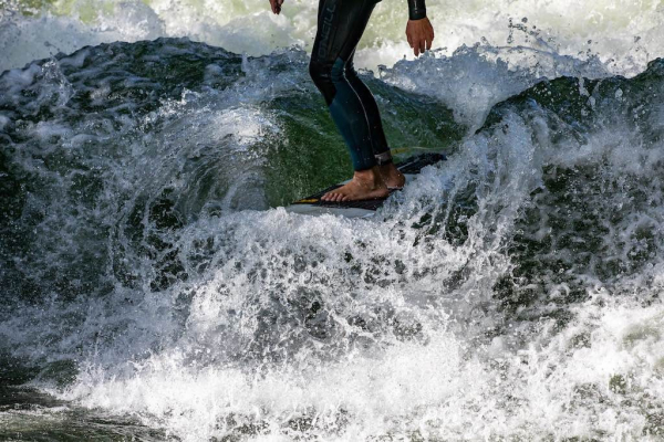 Eisbachwelle München